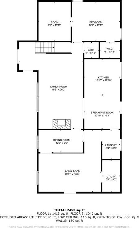 10 Briarcliff Pl, Stockbridge, GA 30281 - view of property floor plan