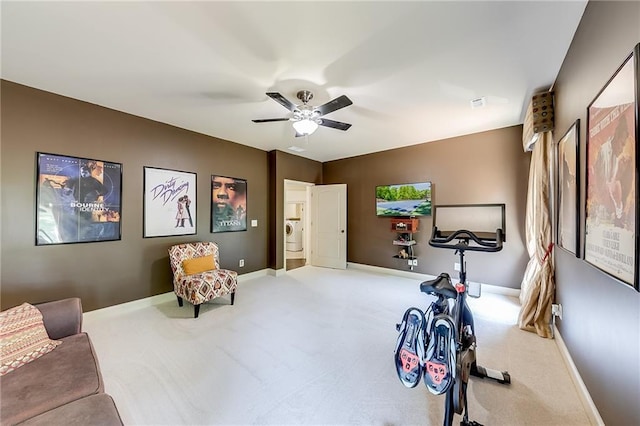 5925 Boulder Bluff Dr, Cumming, GA 30040 - bedroom featuring visible vents, baseboards, and light colored carpet