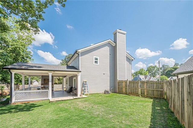 2055 Summer View Pl SW, Marietta, GA 30060 - view of yard featuring a patio area