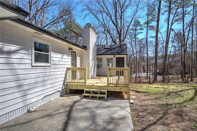 exterior space with a patio