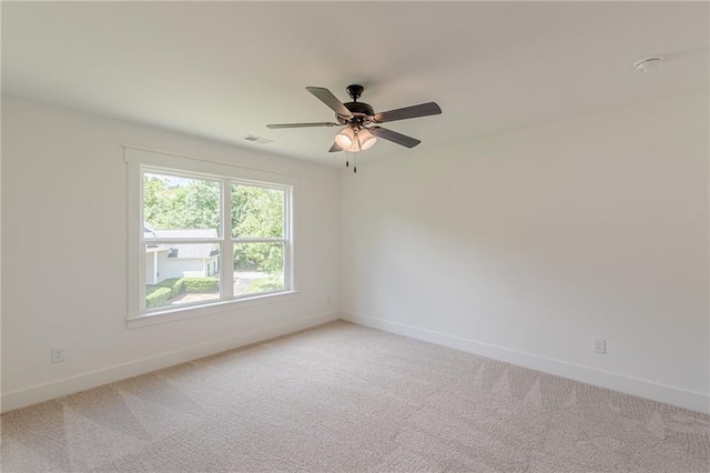 4075 O Henry Ct, Mcdonough, GA 30252 - unfurnished room featuring baseboards, light carpet, and ceiling fan