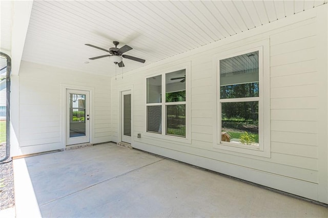 4075 O Henry Ct, Mcdonough, GA 30252 - view of patio featuring a ceiling fan
