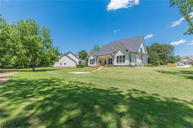 4075 O Henry Ct, Mcdonough, GA 30252 - back of property with a lawn