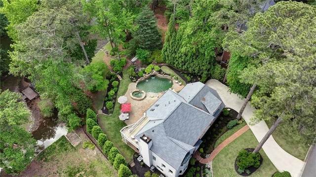 view of subject property