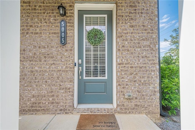 5005 Shay Town Ln, Peachtree Corners, GA 30092 - property entrance featuring brick siding