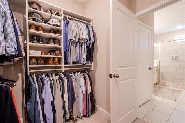 5005 Shay Town Ln, Peachtree Corners, GA 30092 - spacious closet featuring tile patterned floors