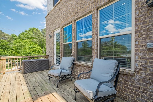 5005 Shay Town Ln, Peachtree Corners, GA 30092 - view of wooden deck