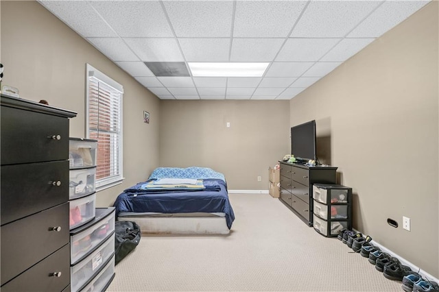 2012 Arbor Springs Way, Buford, GA 30519 - bedroom featuring carpet flooring and a drop ceiling