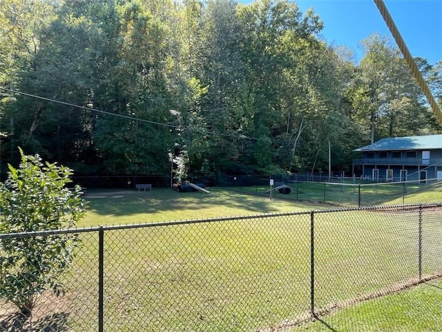 100 Julep Cir, Ellijay, GA 30540 - view of yard featuring a dog friendly area