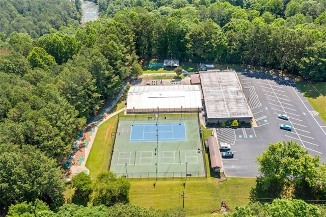 100 Julep Cir, Ellijay, GA 30540 - drone / aerial view of a heavily wooded area