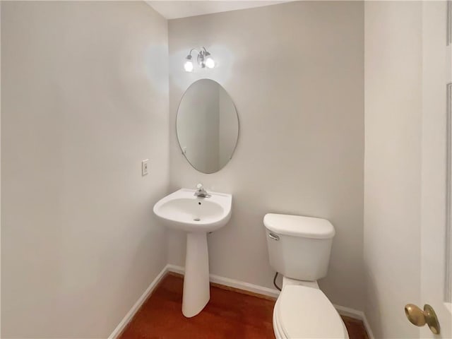 bathroom with toilet