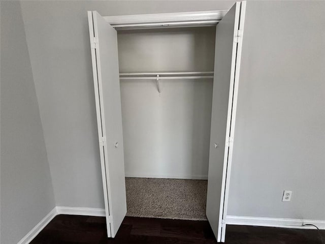 view of closet