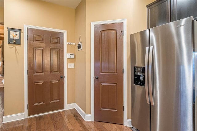 2235 Well Springs Dr, Buford, GA 30519 - interior space featuring wood finished floors and baseboards