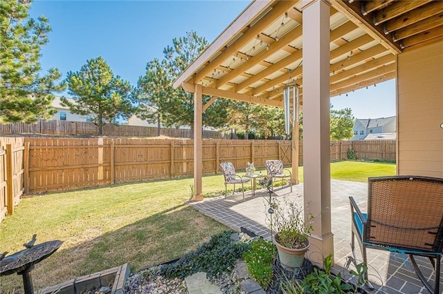 2235 Well Springs Dr, Buford, GA 30519 - view of yard featuring a patio