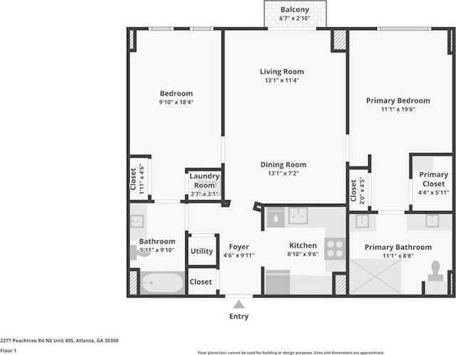 view of layout