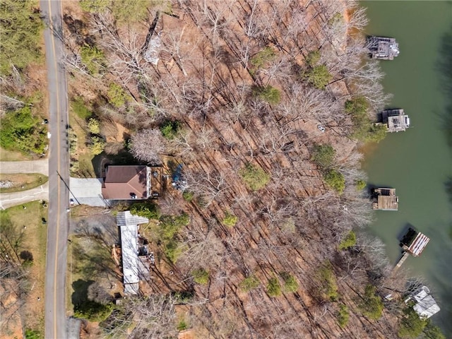 7105 Haw Crk, Gainesville, GA 30506 - aerial view with a water view