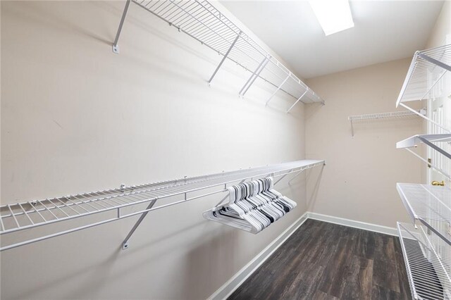 3845 Glen Ian Dr, Loganville, GA 30052 - walk in closet with wood finished floors