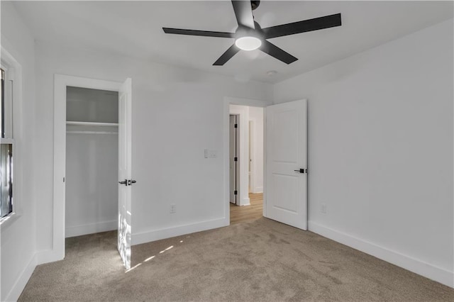 2358 Tilson Rd, Decatur, GA 30032 - unfurnished bedroom with carpet floors, a closet, and ceiling fan