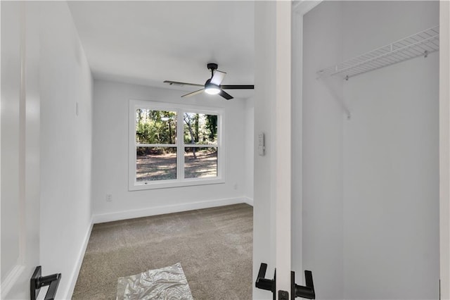 2358 Tilson Rd, Decatur, GA 30032 - carpeted spare room featuring a ceiling fan and baseboards