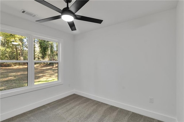 2358 Tilson Rd, Decatur, GA 30032 - carpeted empty room featuring baseboards and ceiling fan