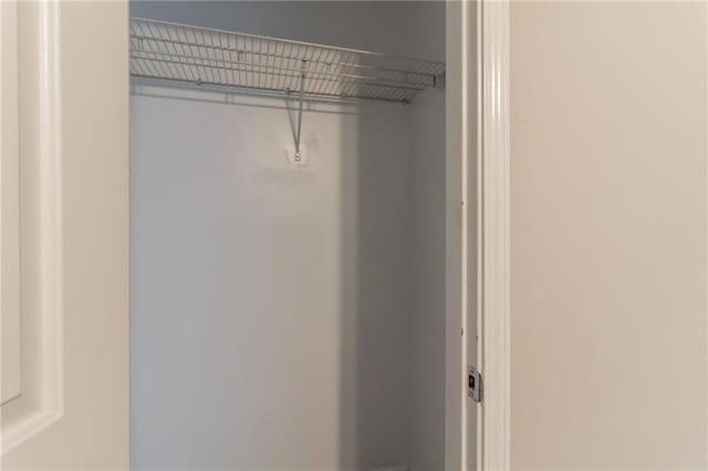 view of closet