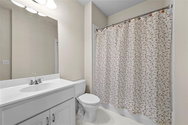 4782 Lakeway, Alpharetta, GA 30005 - bathroom featuring tile patterned floors, vanity, and toilet