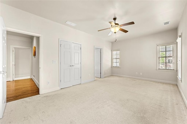 4782 Lakeway, Alpharetta, GA 30005 - unfurnished bedroom featuring carpet, visible vents, baseboards, and multiple windows