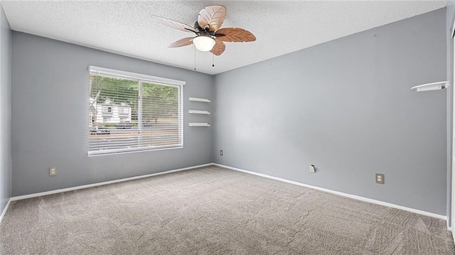 47 Arbor End, Smyrna, GA 30080 - carpeted spare room with ceiling fan and a textured ceiling