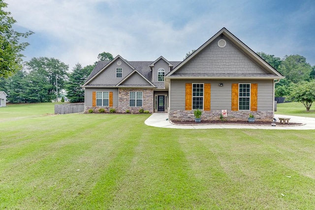 63 Emma Ln, Winder, GA 30680 - craftsman-style house with stone siding