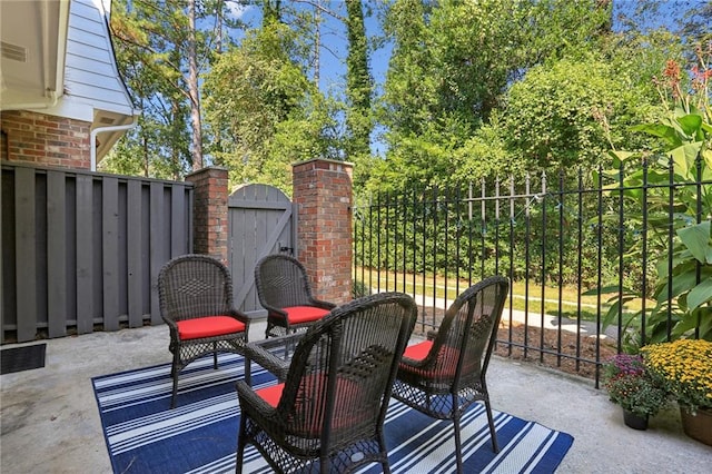 view of patio / terrace