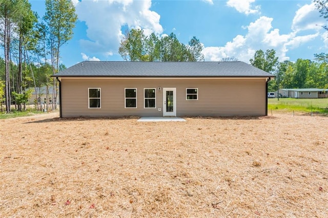 view of rear view of house