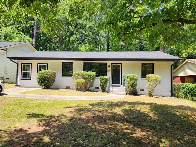 188 Oak Dr, Atlanta, GA 30354 - single story home featuring crawl space and a front lawn