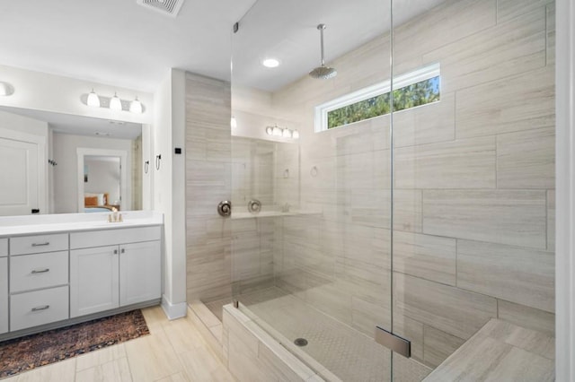 178 Crestbrook Way, Dallas, GA 30157 - full bathroom featuring tiled shower and vanity