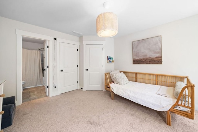 178 Crestbrook Way, Dallas, GA 30157 - carpeted bedroom featuring ensuite bathroom