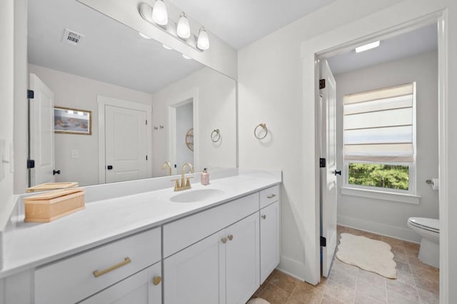 178 Crestbrook Way, Dallas, GA 30157 - bathroom featuring vanity, baseboards, and toilet