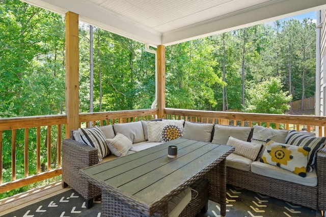 178 Crestbrook Way, Dallas, GA 30157 - deck with an outdoor hangout area