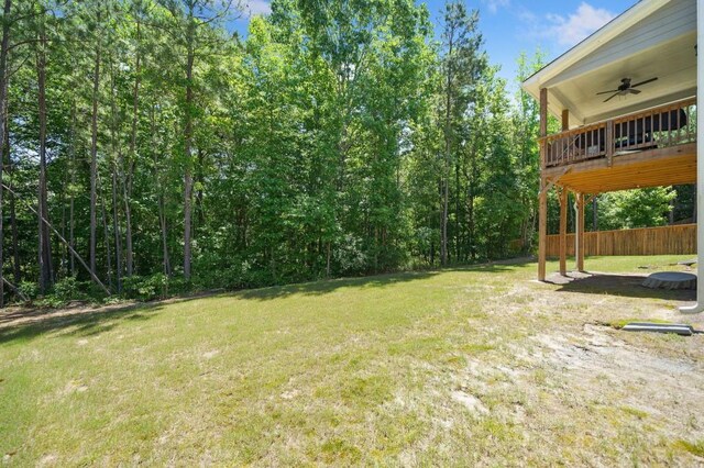 178 Crestbrook Way, Dallas, GA 30157 - view of grassy yard featuring a ceiling fan