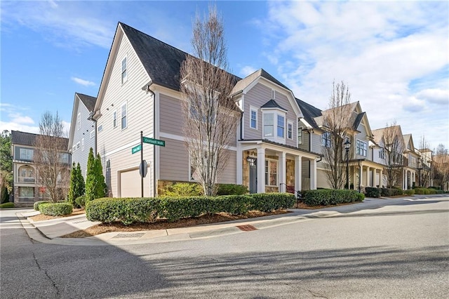 view of front of house featuring a residential view