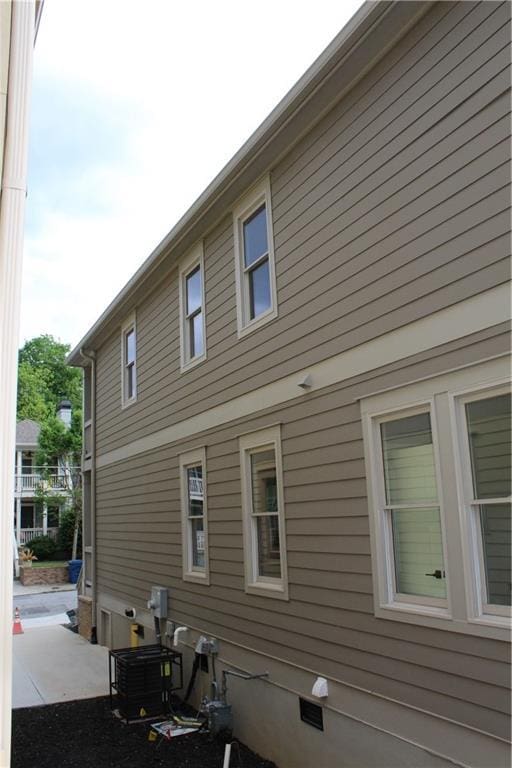 106 Hogue St, Atlanta, GA 30312 - view of home's exterior featuring central air condition unit and crawl space
