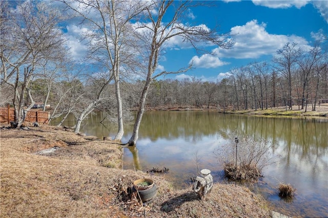 property view of water