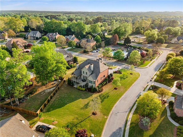 895 Ovalene Ln SW, Marietta, GA 30064 - birds eye view of property with a residential view and a view of trees
