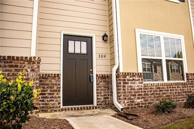 view of entrance to property