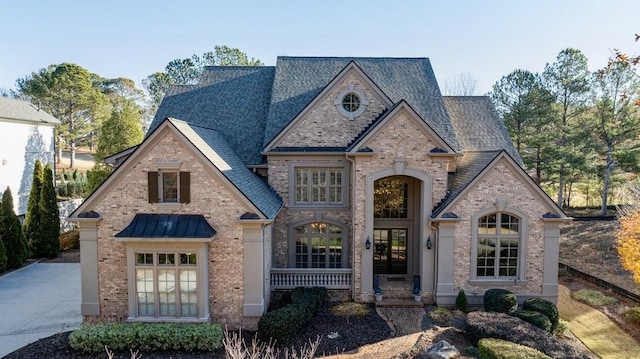 view of front of house featuring french doors