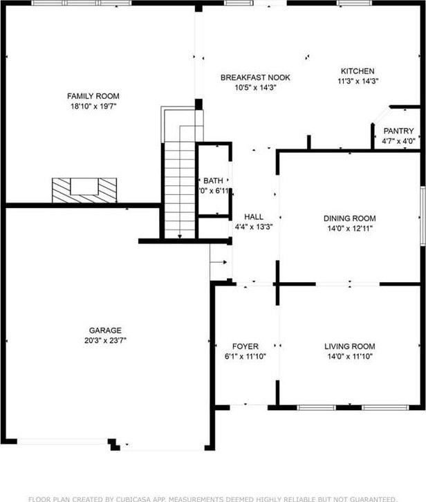 2040 Village Green Dr, Fairburn, GA 30213 - view of floor plan / room layout