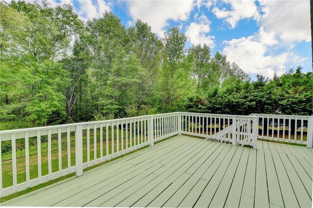 view of deck