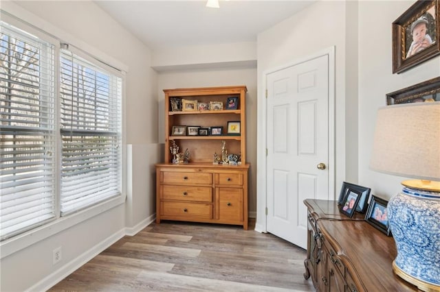 5807 Peacock Ln, Hoschton, GA 30548 - interior space featuring light wood-style floors and baseboards