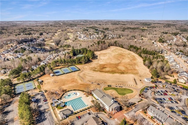 5807 Peacock Ln, Hoschton, GA 30548 - drone / aerial view