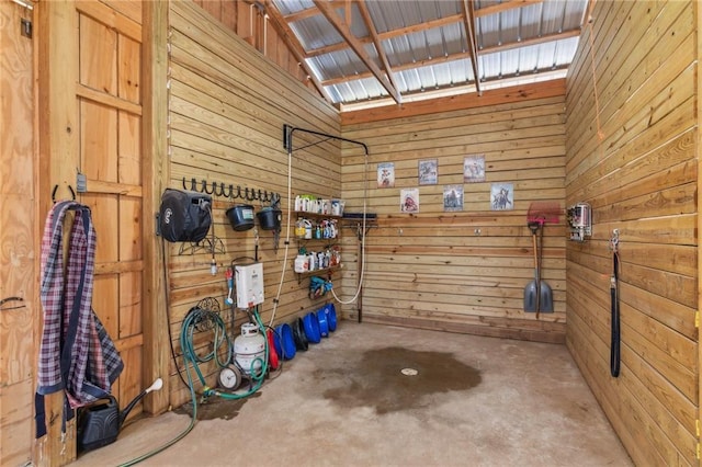 view of stable