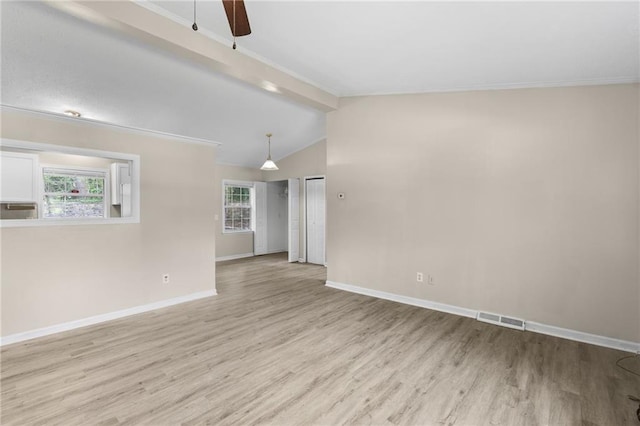 354 Henry Aaron Ave SW, Atlanta, GA 30310 - unfurnished living room with wood finished floors, baseboards, and ceiling fan