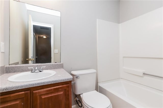 112 Hawkeye Ln, Conyers, GA 30012 - bathroom featuring toilet and vanity